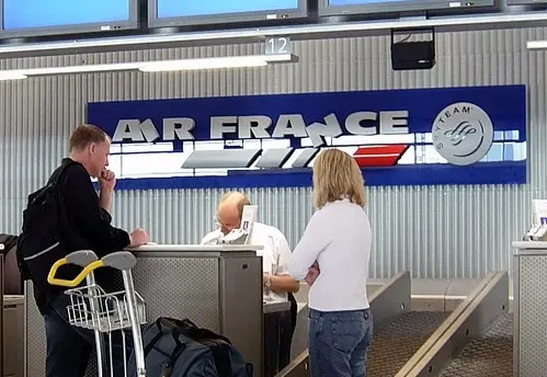 air france check in online